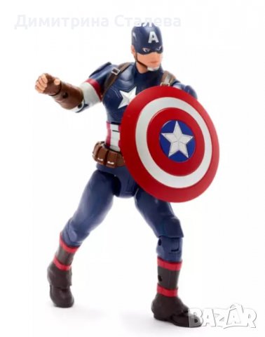  Captain America говореща фигура, снимка 5 - Фигурки - 38303714