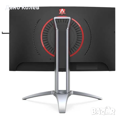 Монитор Gaming QLED VA AOC Agon AG273QCX 27"QHD, 1ms, 144Hz, Freesync, снимка 3 - Монитори - 52889777