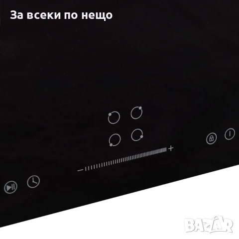 Индукционен Плот С 4 Котлона Сензорен Контрол Стъкло 77см 7000W Код P789, снимка 4 - Печки, фурни - 50743911