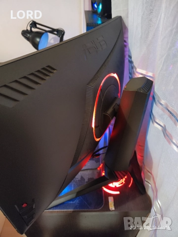 Монитор ASUS ROG STRIX XG27WQ - 2K,165Hz,1Ms, снимка 7 - Монитори - 52858894