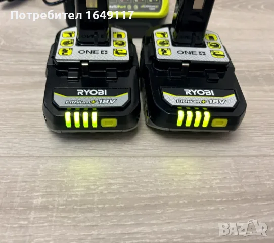 Акумулаторен гайковерт ½ Ryobi RIW18X с 2 батерии и зарядно[700/900nm], снимка 8 - Винтоверти - 55791934