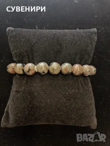 Лечебна гривна от естествен огнен камък, снимка 1