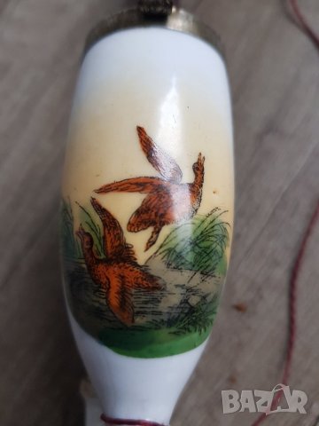 Стара голяма порцеланова лула, снимка 3 - Лули - 38944872