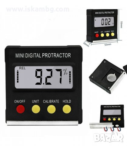 МАГНИТЕН ДИГИТАЛЕН ЪГЛОМЕР И НИВЕЛИР - код 3103, снимка 2 - Измервателни инструменти - 33893984