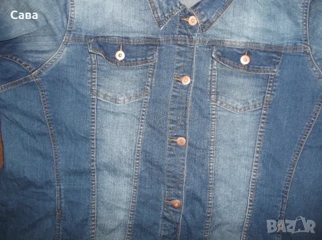 Дънково яке JANINA  дамско,8-10ХЛ, снимка 3 - Якета - 49521304