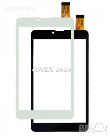 Prestigio MultiPad Wize 3777 3797 3G PMT3797 3787 PMT3787 PB70A2616 Touch screen черен, снимка 1