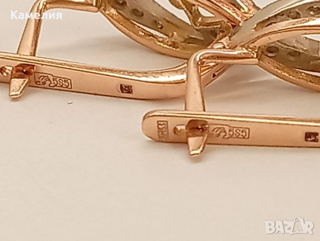 Руско злато , снимка 9 - Обеци - 52440135