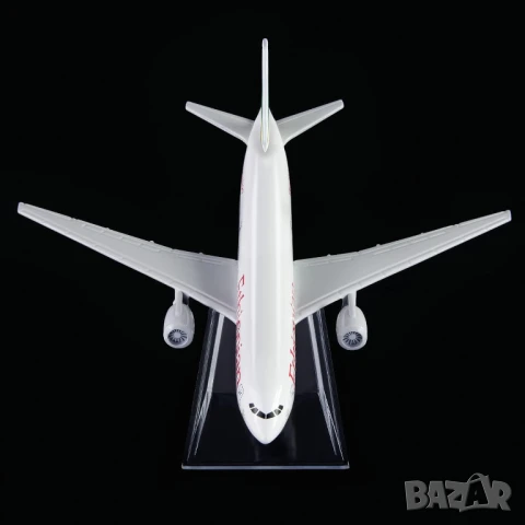 Boeing 777 самолет модел макет Etiopian Африка полети писта стюардеса, снимка 3 - Колекции - 50915967