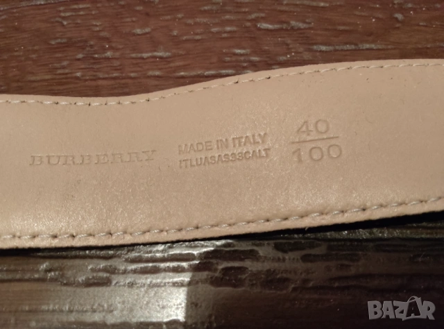 Оригинален колан Burberry , снимка 5 - Колани - 53262194