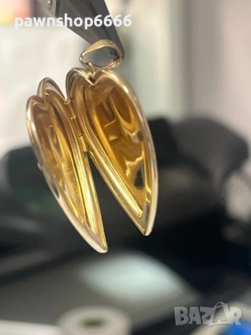 Златен винтидж медальон "Сърце" Tru-Kay – отварящ се, 14К, снимка 11 - Колиета, медальони, синджири - 50484990