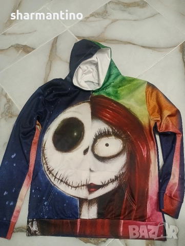 Модерен суичър с качулка L - 12 лв