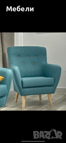 Нов уникален розов стол с декоративни копчета капитоне, снимка 3 - Столове - 51448499