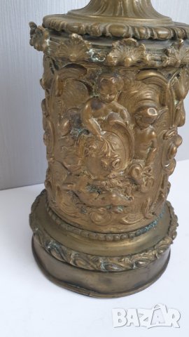 Стара Френска газова лампа, снимка 8 - Колекции - 42418143