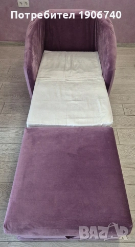 Разтегателен фотьойл , снимка 8 - Дивани и мека мебел - 53922727