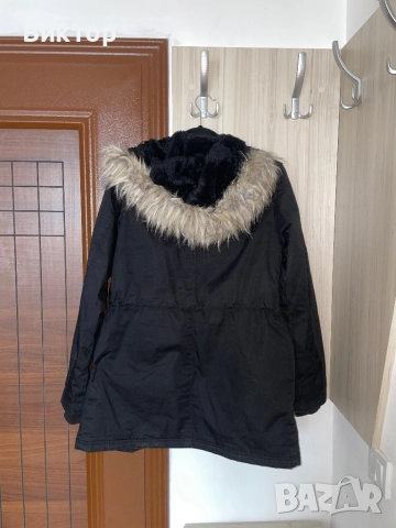 Черно Яке с Качулка Bandelid, снимка 2 - Якета - 52304237