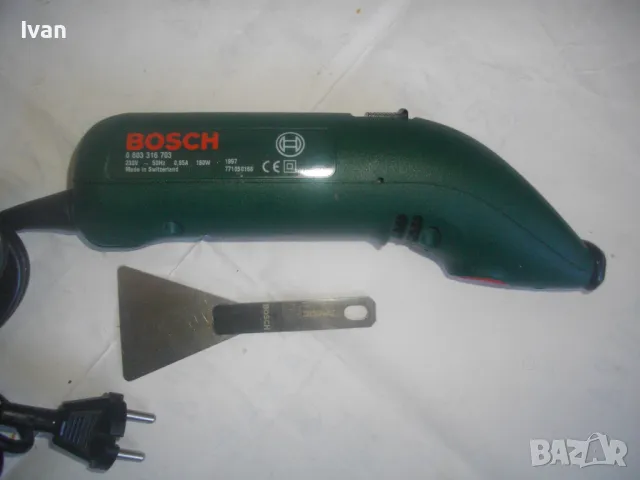 Made in SWITZERLAND 1997г. BOSCH PSE180E Електрическо длето ШАБЪР за различни дейности Като ново Швц, снимка 12 - Други инструменти - 47943430