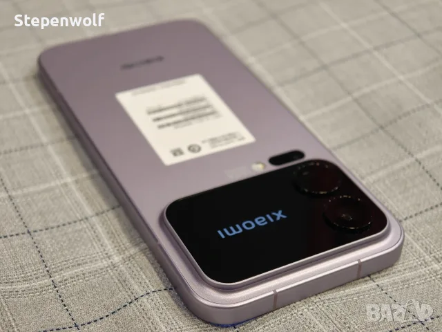 Нов Xiaomi 17  Pro Max 16/512 лилав - 6.9" + 2.9" OLED, Leica 3x50mpx; 7500mAh 100w, снимка 5 - Xiaomi - 55848578