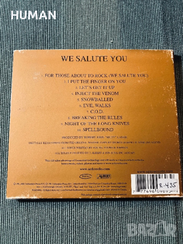 AC/DC, снимка 5 - CD дискове - 44797542