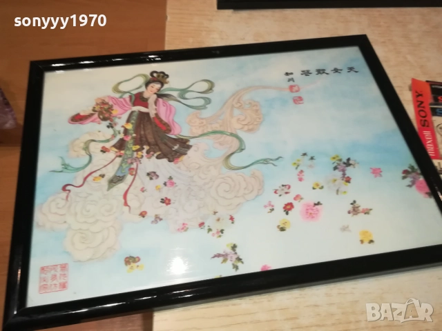 JAPAN-СКА КАРТИНА СТЪКЛО И РАМКА 2709251919, снимка 11 - Картини - 51859595