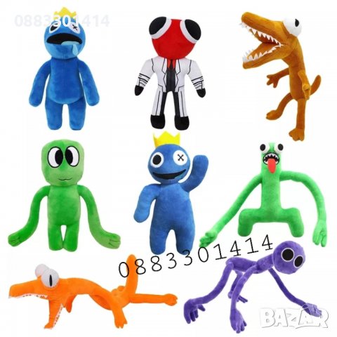 Рейнбоу Френдс плюшени Rainbow Friends , снимка 5 - Плюшени играчки - 39354829