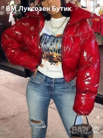 ❄️ Луксозно яке за зимата – зашеметяваща визия и топлина! ❄️, снимка 8 - Якета - 52342839