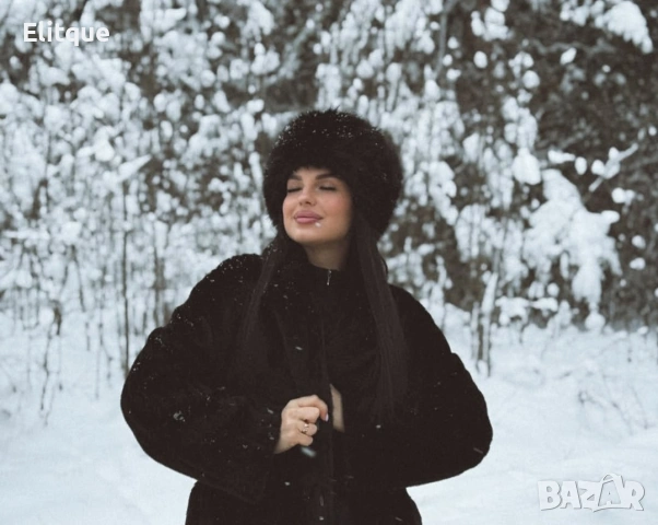 пухени зимни шапки , снимка 6 - Шапки - 53084183