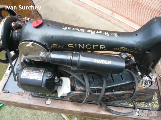 ШЕВНА МАШИНА СИНГЕР ОТ 50-60 ГОДИНИ, снимка 7 - Шевни машини - 48451388