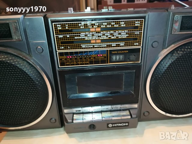 HITACHI TRK-2200E 1202231133, снимка 4 - Радиокасетофони, транзистори - 39645609