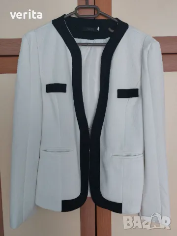 Дамско сако в бяло, снимка 1