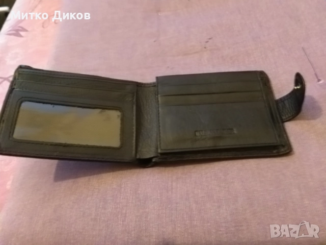 Портфейл Х №9 естествена кожа 115х90мм, снимка 4 - Портфейли, портмонета - 52905436