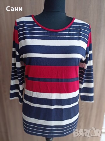 Памучна блузка , снимка 2 - Блузи с дълъг ръкав и пуловери - 42140649