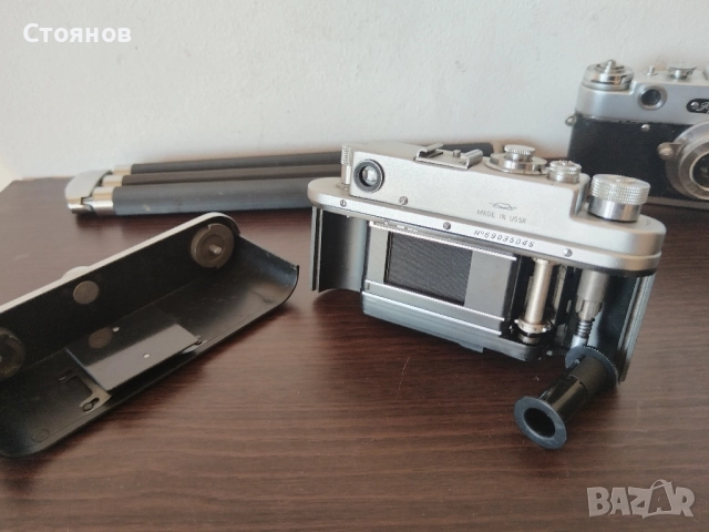 Фотоапарат ZORKI-4, Зоркий-5 СССР, снимка 17 - Фотоапарати - 35822942