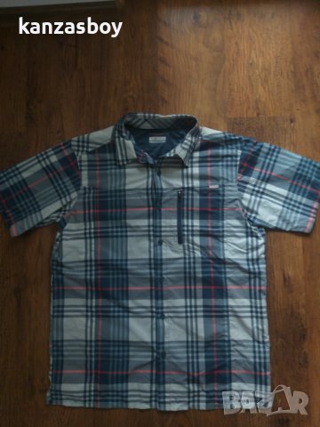 Columbia Silver Ridge Plaid Short Sleeve Shirt - страхотна мъжка риза, снимка 4 - Ризи - 37146994