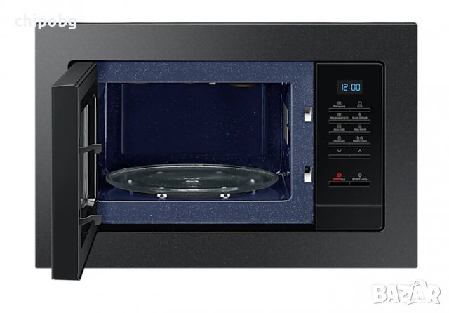  Микровълнова печка, Samsung MG23A7013CB/OL, Built-in microwave grill, Ceramic Inside, 23l, 800 W, B, снимка 3 - Микровълнови - 38424668