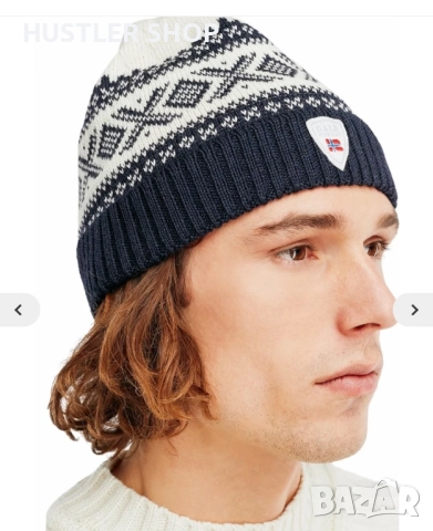 Зимна шапка DALE OF NORWAY 100 % вълна, снимка 3 - Шапки - 52792997