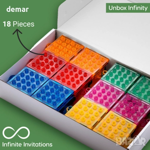 IMAGIMAGS Магнитни строителни плочки, Комплект влакчета от 18 части, снимка 7 - Конструктори - 51741983