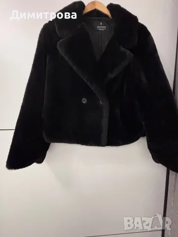 Дамско черно яке Stradivarius размер Xs-S