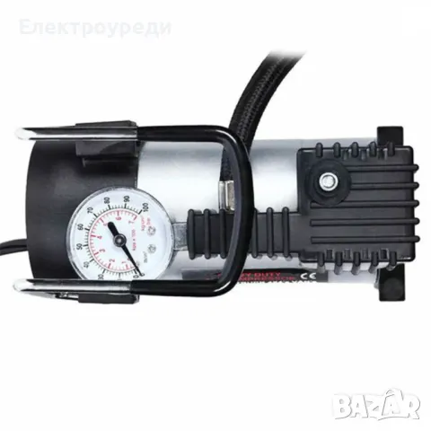 Универсален Компресор За Гуми WerkBull 12V с 3 Накрайника, снимка 2 - Други машини и части - 47618189