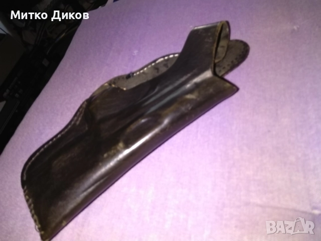 Кобур марков TRY AE NUG естествена кожа отличен 20см, снимка 2 - Оборудване и аксесоари за оръжия - 51720439