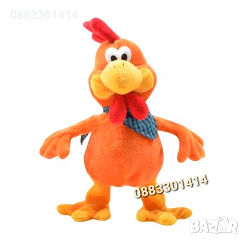 Плюшен Петел Пее и танцува Танцуващо пиле 