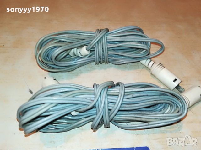 кабели за тонколони 2х4м с 4 букси-внос швеция 0808212028, снимка 7 - Тонколони - 33759590