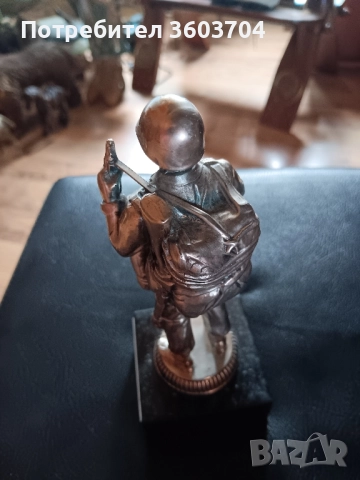 статуетка на войник, снимка 4 - Антикварни и старинни предмети - 52086384