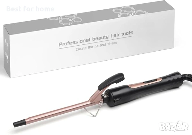 JAETON  Керамична маша за къдрене 9 мм, снимка 5 - Маши за коса - 53018699