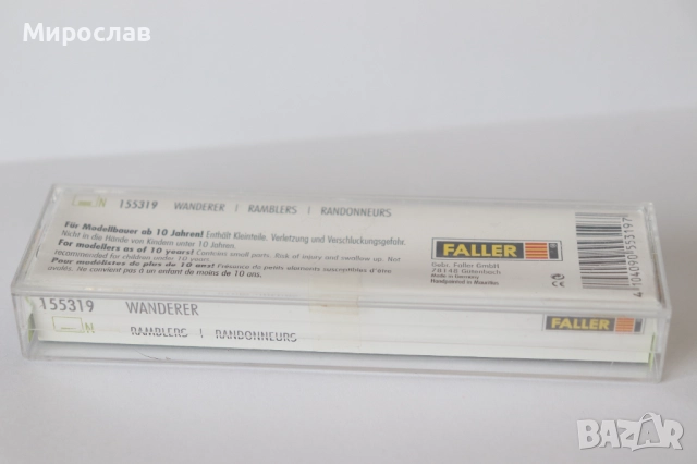 FALLER N ФИГУРКИ ПЛАНИНАРИ ВАГОН ВЛАК ЖП, снимка 2 - Колекции - 52947782