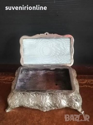 Стара кутия за бижута , снимка 3 - Антикварни и старинни предмети - 37155525