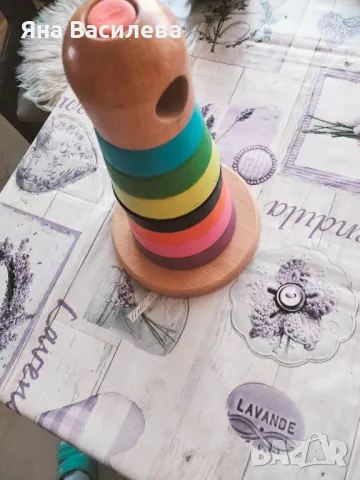 Детска дървена играчка