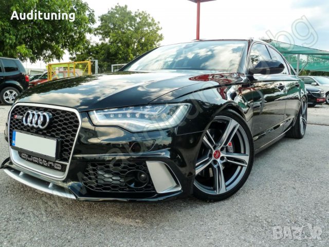 Предна Тунинг RS6 броня за Ауди А6 C7 4G PFL, снимка 1