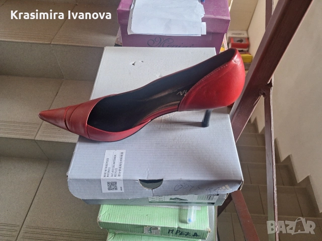 нови обувки Флавия естествена кожа , снимка 2 - Дамски обувки на ток - 54184157