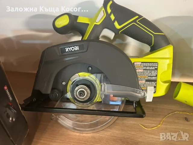 Комплект акумулаторни инструменти RYOBI – 5 инструмента, зарядно и 2 батерия