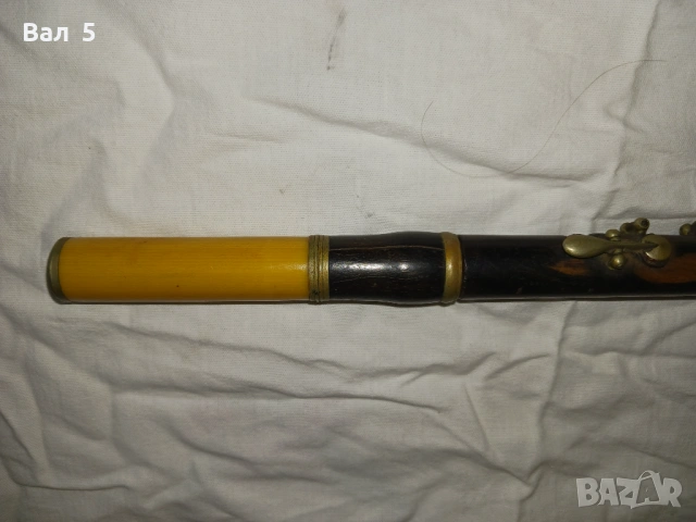 Много стара пиколо флейта, снимка 6 - Духови инструменти - 53246107